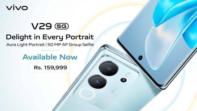 Experience Delight in Every Portrait: vivo V29 5G is Now Available for Sale in Pakistan