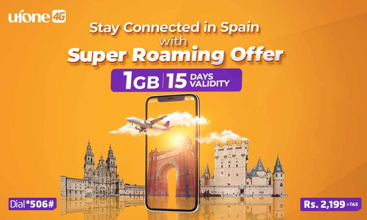 Ufone 4G Launches Exclusive Data Roaming Bucket for MWC 2024 Delegates in Spain