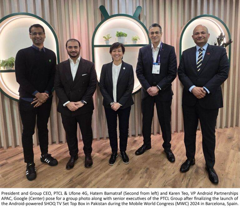 PTCL Group Unveils Shoq TV Box Powered by Android TV for an Enhanced Entertainment Experience