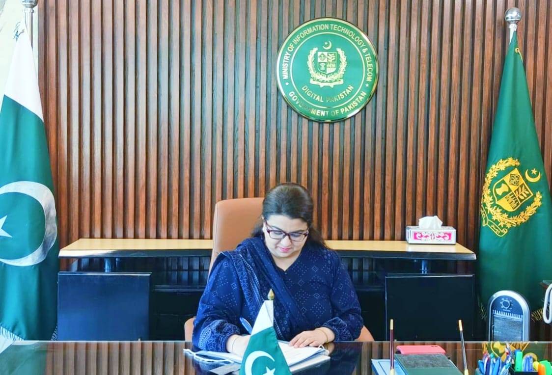 Ms. Shaza Fatima Khawaja Takes the Helm at the Ministry of IT and Telecommunication