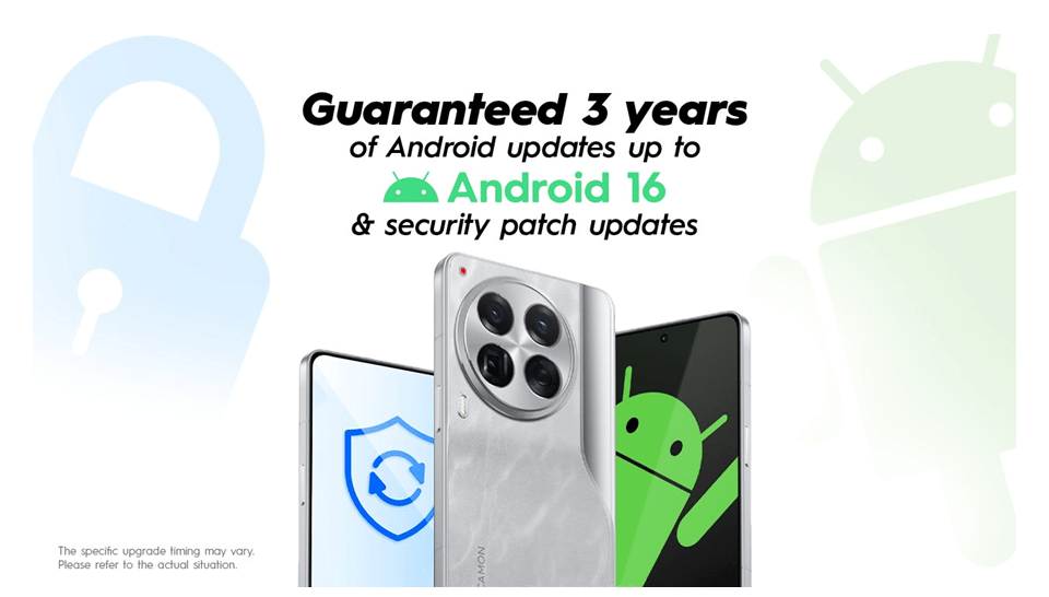 TECNO Raises the Bar: 3 Years of Security and Patch Updates Guaranteed for the Camon30 Series