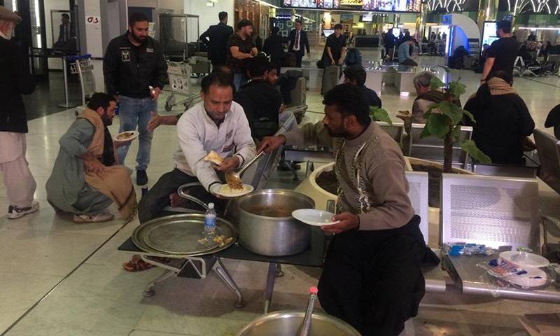 *PILGRIMS STRANDED AT BAGHDAD AIRPORT, PAKISTAN GOVERNMENT INTERVENES