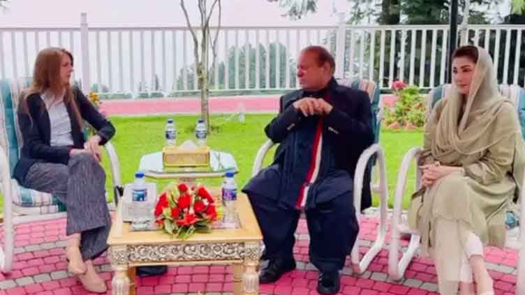 BRITISH HIGH COMMISSIONER MEETS PUNJAB CM MARYAM NAWAZ SHARIF IN MURREE