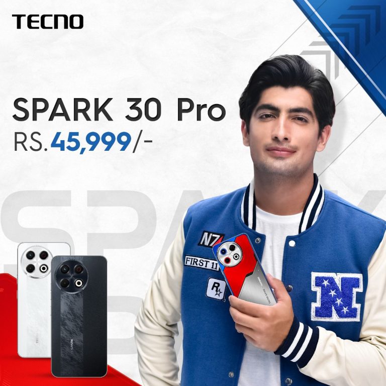 Naseem Shah Returns as the Face of the Transformer-Inspired TECNO SPARK 30 Pro