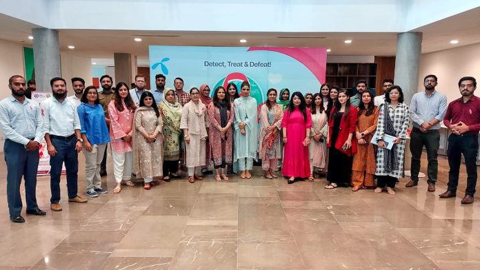 Telenor Pakistan Champions Breast Cancer Awareness with Employee Session Telenor Pakistan Champions Breast Cancer Awareness with Employee Session