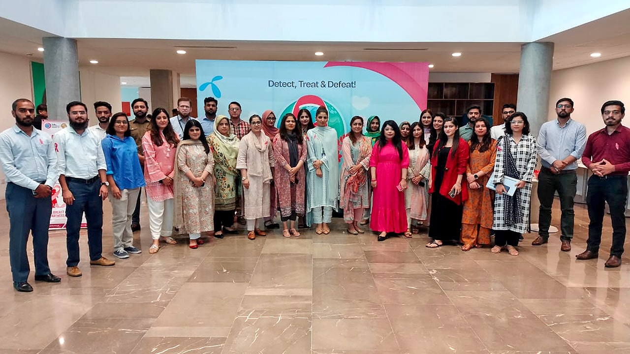 Telenor Pakistan Champions Breast Cancer Awareness with Employee Session