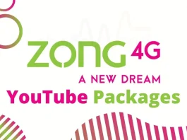 Zong YouTube packages