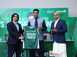 Arshad Nadeem Gears Up for a New Chapter with PTCL Group Arshad Nadeem, who has brought immense pride to Pakistan with his remarkable achievements like becoming the first Pakistani track and field athlete to qualify directly for the Olympics, securing gold at the 2022 Commonwealth Games, earning a silver medal at the 2023 World Athletics Championships and to top it all by winning gold at the Paris Olympics 2024, continues to inspire the nation with his dedication and perseverance. Saif Uddin Khan, Group Vice President, Brands & Communication, PTCL & Ufone 4G, said, “We’ve always believed in Arshad not because he wins medals, but because he embodies something greater i.e. courage, consistency, and character. We are proud to stand beside him again, not just to support a campaign, but to be part of a greater purpose.” Arshad Nadeem expressed his thoughts, “PTCL Group stood by me when recognition was far away. That kind of belief gives an athlete strength on the field and off it. Now, as I step into another defining phase of my journey, I’m proud to have them with me again. It’s not just about results, it’s about showing the world what Pakistan’s spirit looks like.” This year, Arshad will represent Pakistan in three major global events, the Asian Athletics Championships, the World Athletics Championships, and the Diamond League and once again, PTCL Group will back him, just as it did before the Paris Olympics when it offered unwavering support months ahead of global recognition. This continued partnership reflects a shared journey of grit, discipline, and the unrelenting passion to raise Pakistan’s flag on the world stage. PTCL Group is also fully funding Arshad Nadeem’s upcoming international training stint in the United Kingdom, ensuring access to world-class coaching, top-tier facilities, and a competitive environment that matches his global ambition. PTCL Group has consistently reaffirmed its commitment to promoting sports and youth development in Pakistan. We are supporting the greatest icon Babar Azam in cricketing world; however, the Group’s sports vision goes beyond cricket. From supporting the national volleyball team during the Central Asian Volleyball Championship, where Team Pakistan secured a historic victory on home soil, to backing the resurgence of Pakistan’s hockey team by raising awareness and rekindling national pride in the sport, the Group remains dedicated to uplifting athletes who embody the spirit, resilience, and determination of the nation. Through Arshad Nadeem and many others, PTCL Group reaffirms its belief: greatness doesn’t begin with applause, it begins with trust. And that belief, when backed by action, moves a nation forward.