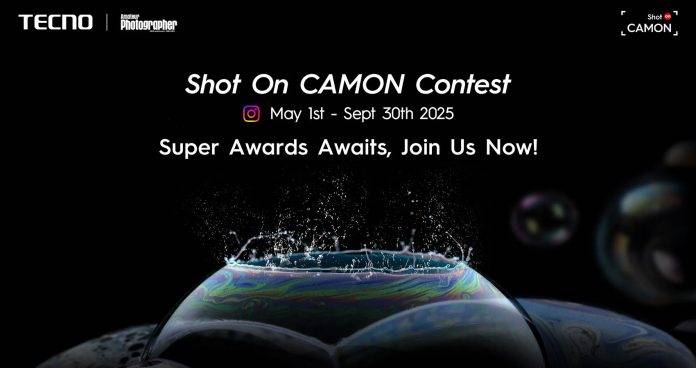 Join TECNO’s Shot on CAMON 2025 – Win $10,000, London Trip & Much More