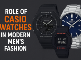 Role of Casio Watches in Modern Men’s Fashion