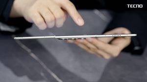 World’s thinnest tri-fold smartphone at just 11.49mm folded, 3.49mm unfolded