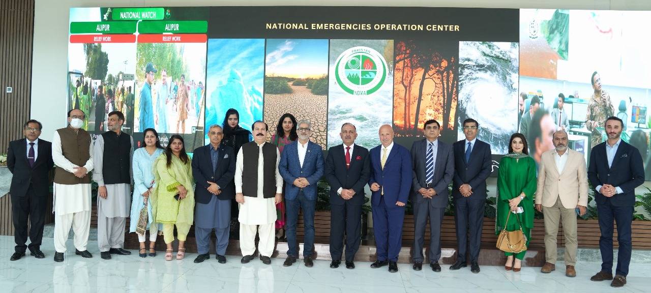 Jazz & VEON Leadership Visit NEOC at NDMA to Strengthen Collaboration ...