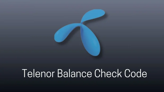 Telenor Balance Check Code and Account Info for 2025 Telenor Balance Check Code and Account Info for 2025