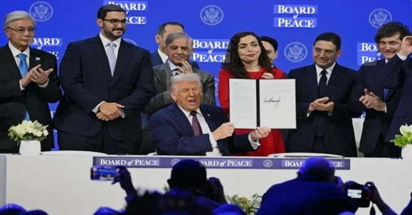 Upon Instruction of HM King Mohammed VI, Chairman of Al‑ Quds Committee, Nasser Bourita Signs in Davos the Peace Board’s Founding Charter Upon Instruction of HM King Mohammed VI, Chairman of Al‑ Quds Committee, Nasser Bourita Signs in Davos the Peace Board’s Founding Charter