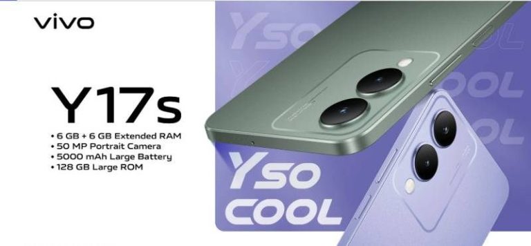 Vivo Y17s Price in Pakistan and Complete Specifications Review