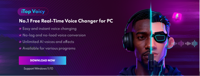 iTop Voicy – Easily Transform Your Voice into a Robot or Celebrity in Real-Time iTop Voicy – Easily Transform Your Voice into a Robot or Celebrity in Real-Time