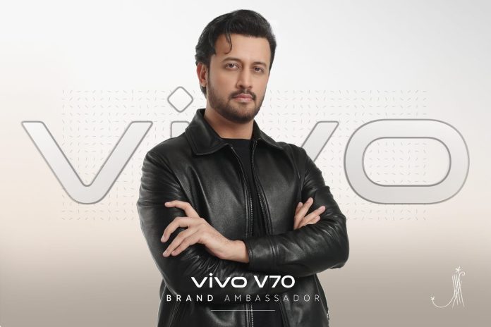 vivo Announces Atif Aslam as Brand Ambassador for the Upcoming vivo V70 5G, Renewing a Landmark Partnership