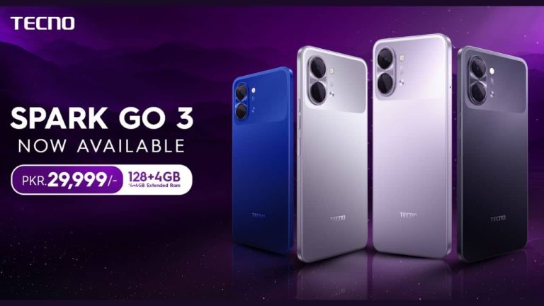 TECNO Spark Go 3 Launched in Pakistan — Bold Design, Powerful Performance and Reliable Durability
