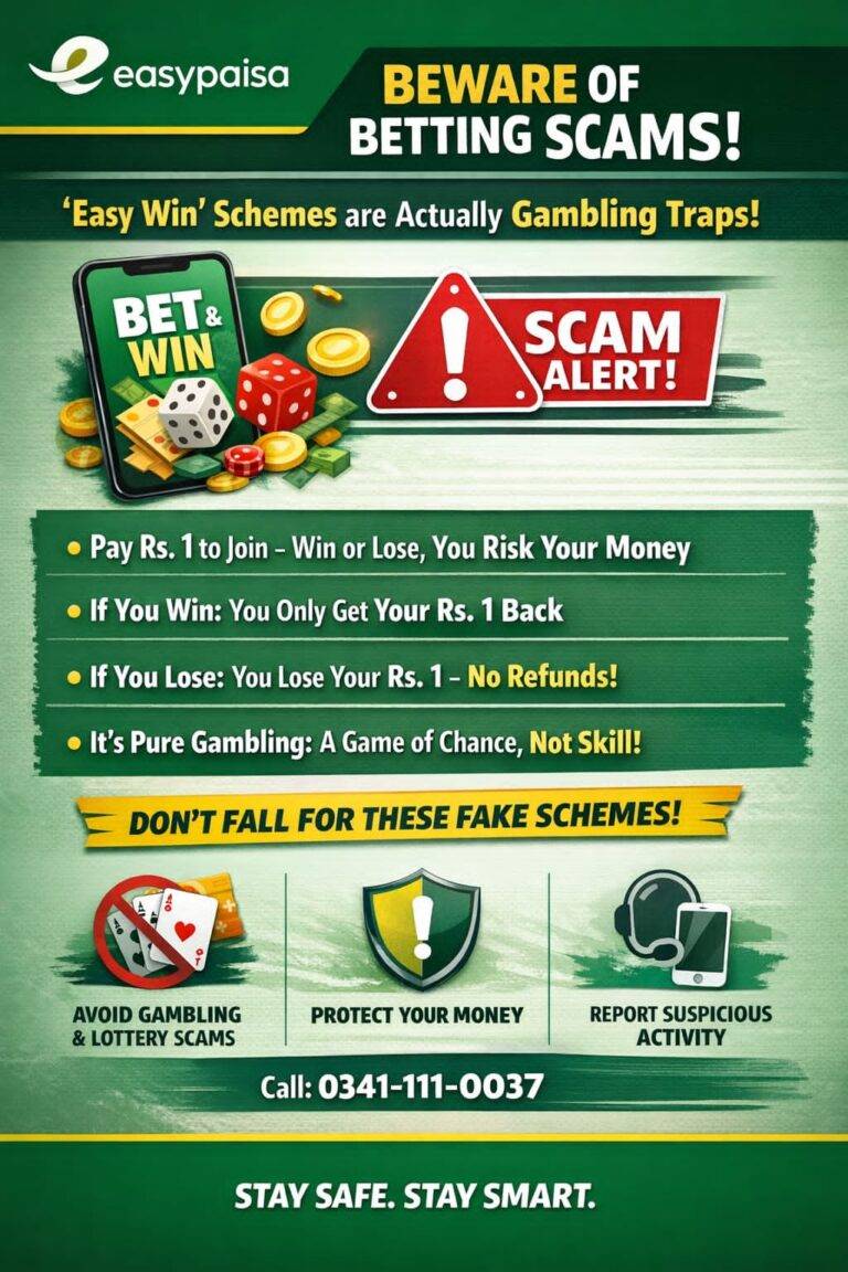 Re.1 Game or Digital Lottery? Easypaisa Scheme Raises Legal, Regulatory, and Shariah Concerns
