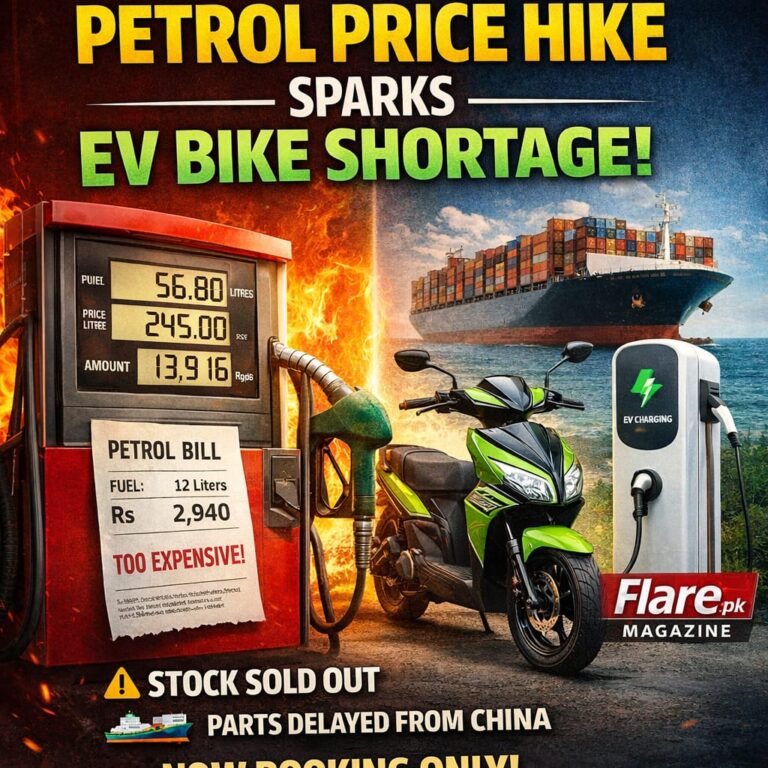 Petrol Price Surge Triggers EV Bike Rush, Pakistan Faces Severe Supply Crunch