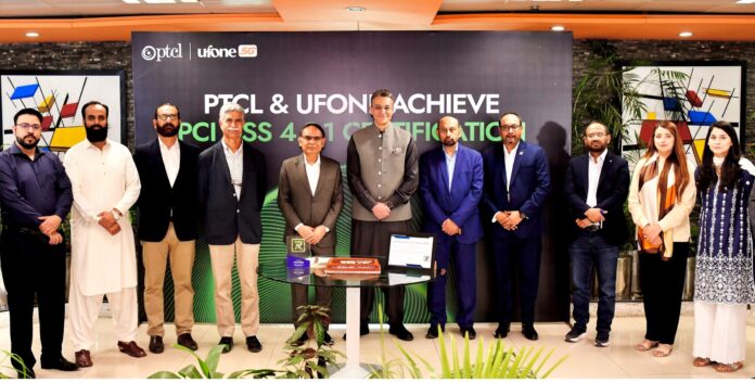 PTCL & Ufone achieve PCI DSS v4.0.1 certification, strengthening secure payment card data handling