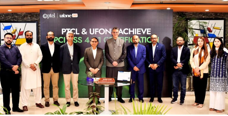 PTCL & Ufone achieve PCI DSS v4.0.1 certification, strengthening secure payment card data handling