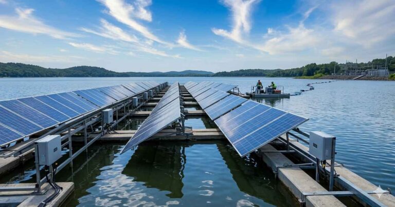 Government Plans Massive 500MW Floating Solar Power Project
