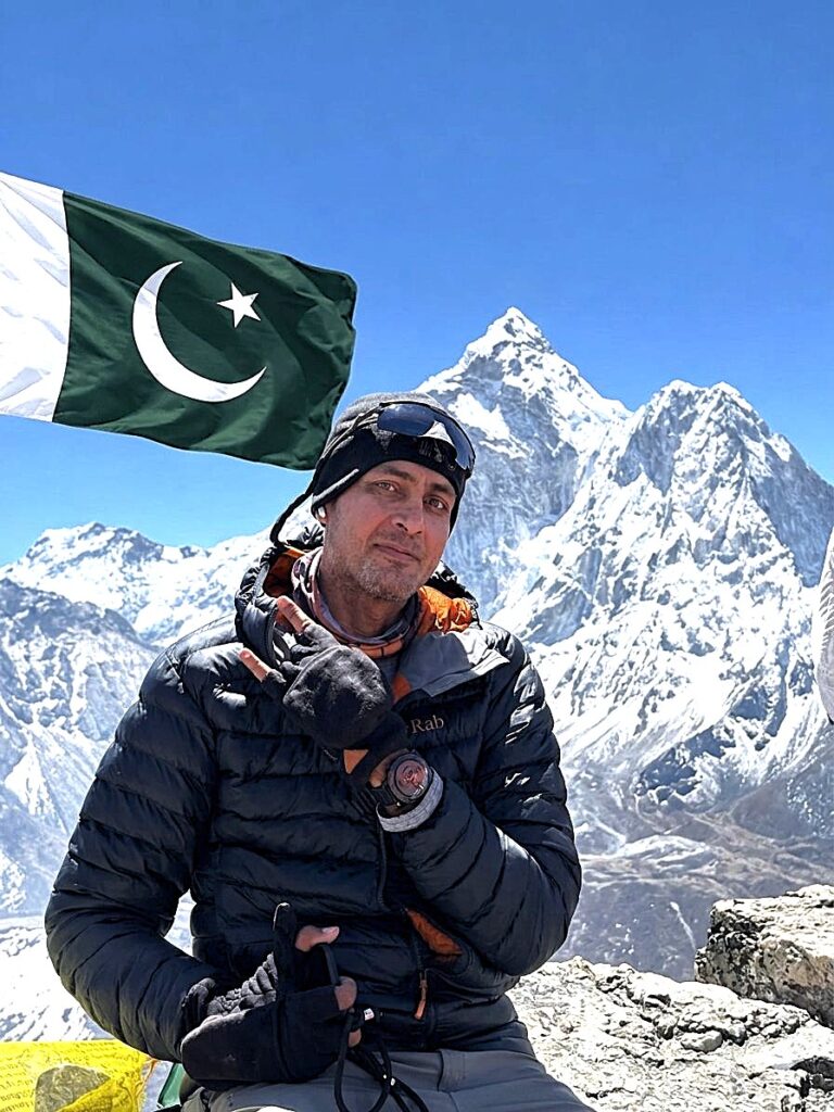`PAKISTAN CELEBRATES EVEREST GLORY:` SALMAN ATEEQUE CONQUERS THE WORLD’S HIGHEST PEAK