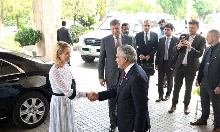 EU’s Top Diplomat Arrives in Islamabad for High-Level Strategic Talks