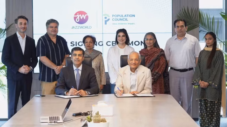 JazzWorld and Population Council Pakistan Join Hands to Support Women and Youth