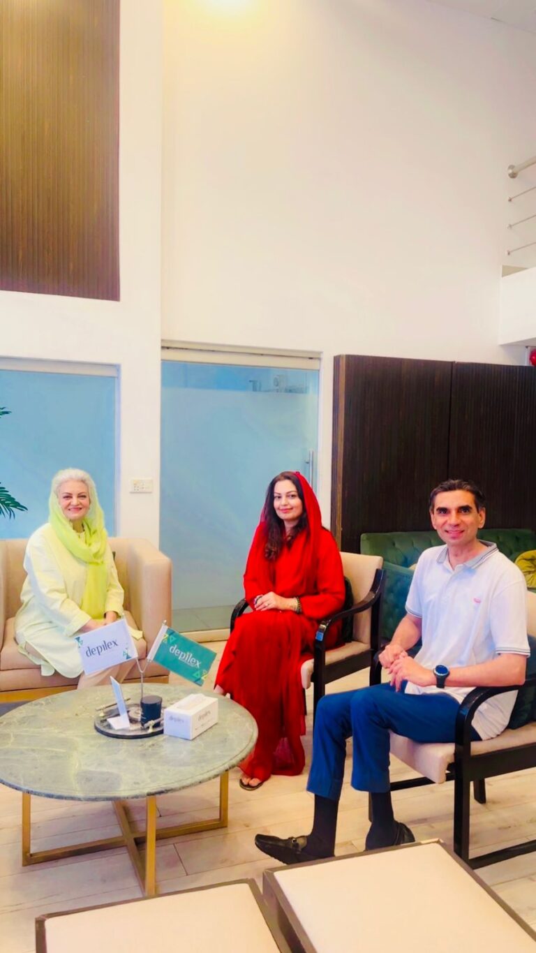 Mussarat Misbah Discusses Business Development Prospects with Sabien Mullick, Prof. Zafar Sindhu