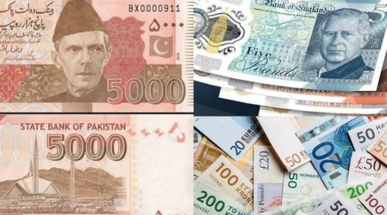 British Pound Falls to Around Rs375 Against Pakistani Rupee