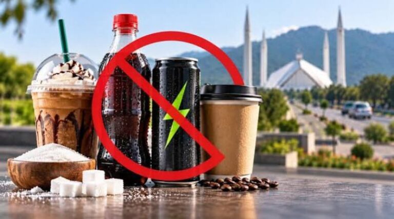 High-Sugar and High-Caffeine Drinks Face New Restrictions in Islamabad