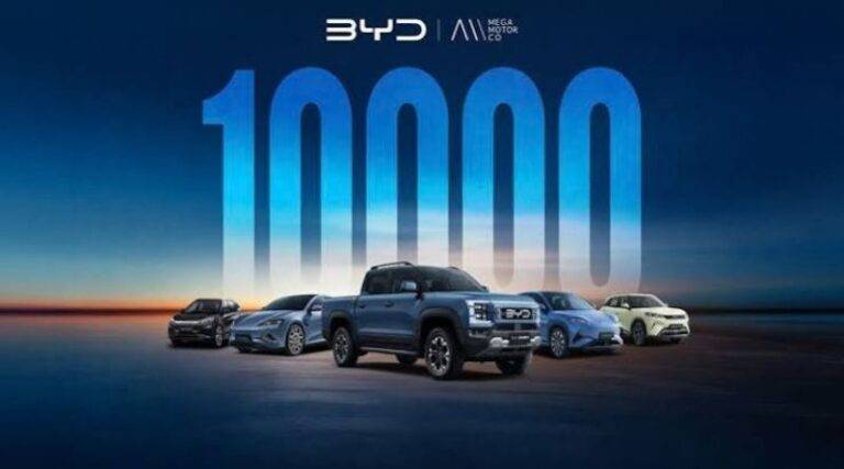 BYD-MMC Reaches 10,000 Vehicles on Pakistani Roads