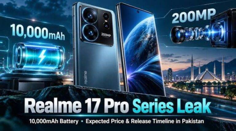 Realme 17 Pro Series Leak Hints at Massive 10,000mAh Battery – Expected Price and Release Date in Pakistan