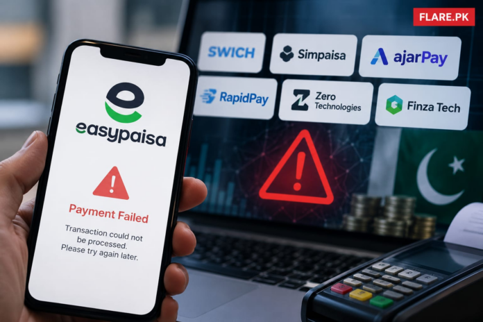 Easypaisa-Linked Payment Disruptions Raise Concerns Across Pakistan’s Digital Payments Sector