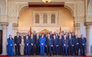The Moroccan King chairs the ceremony to appoint the new government headed by Fatima Zahraa Al Mansouri