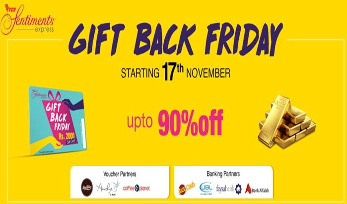 TCS SENTIMENTS EXPRESS PROUDLY PRESENTS “GIFT BACK FRIDAY