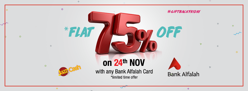 Get 75% Off with Bank Alfalah Cards on TCS Sentiments Express