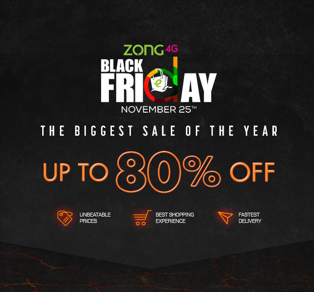 Daraz And Zong All Set To Create A Digital Revolution With Black Friday 2016