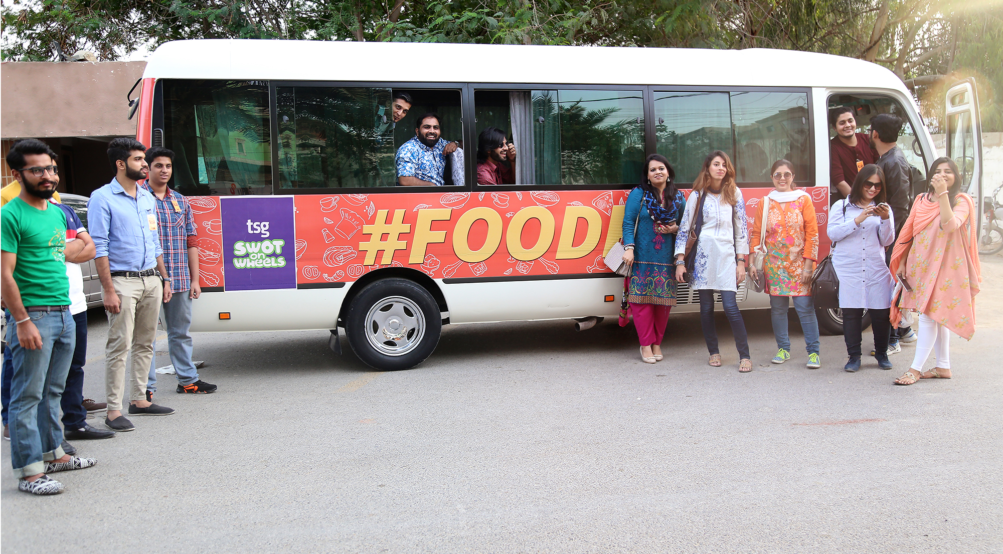 Foodpanda Goes On A Desi FoodRun With TSG’s SWOT-On-Wheels