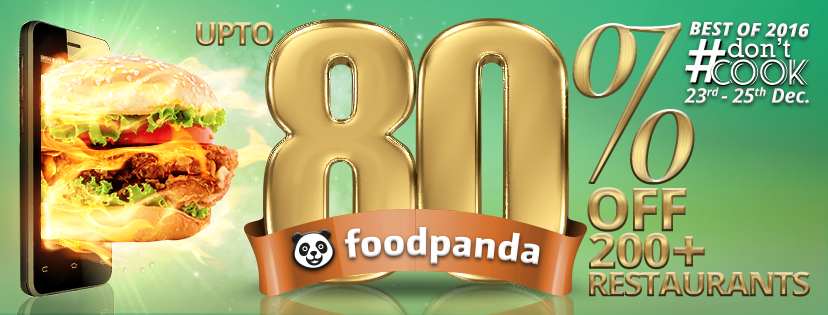 Foodpanda Launches Up To 80% Off On 200+ Restaurants