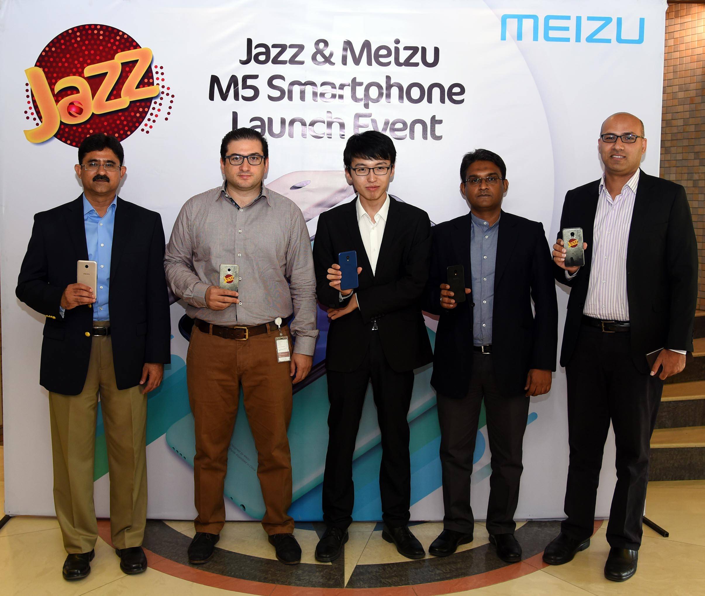 Jazz Collaborates With Meizu to launch M5 Smartphone in Pakistan