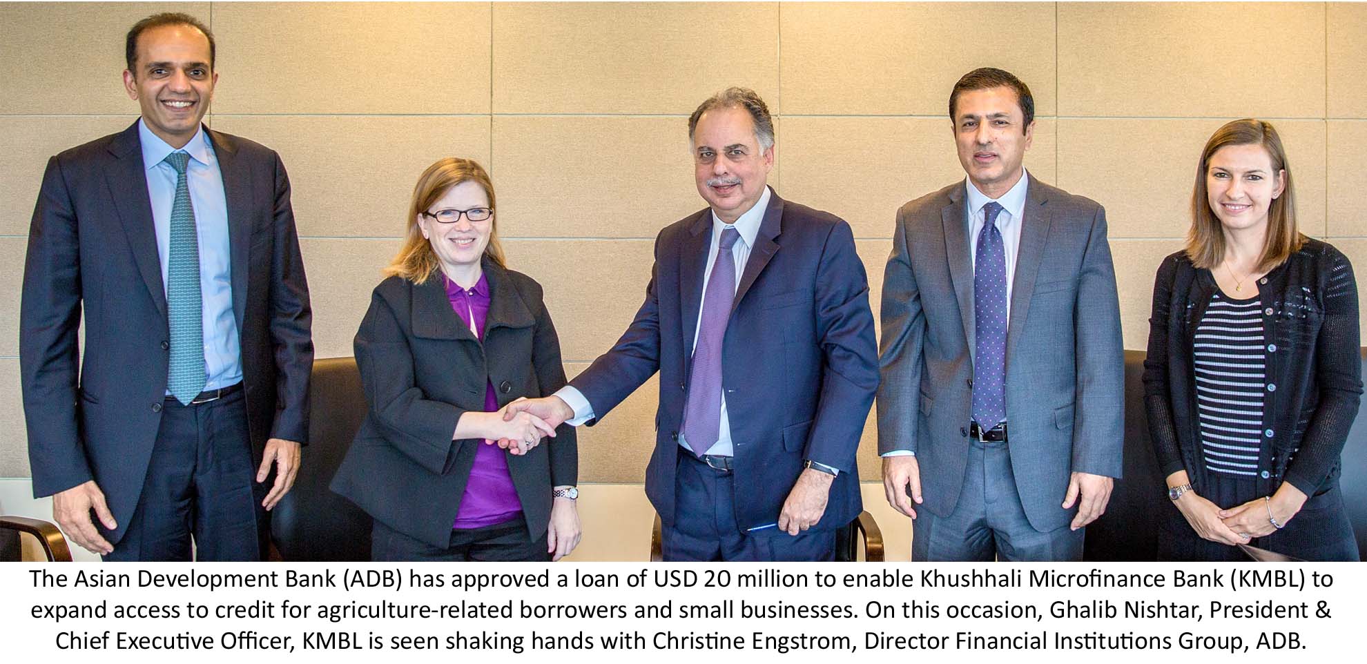 ADB $20 MILLION LOAN TO INCREASE CREDIT ACCESS IN PAKISTAN