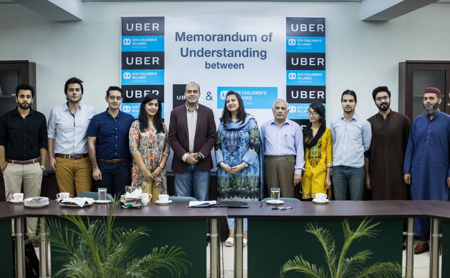 Uber Pakistan join hands with SOS Children’s Villages as part of its long-term commitment to digitally empower communities