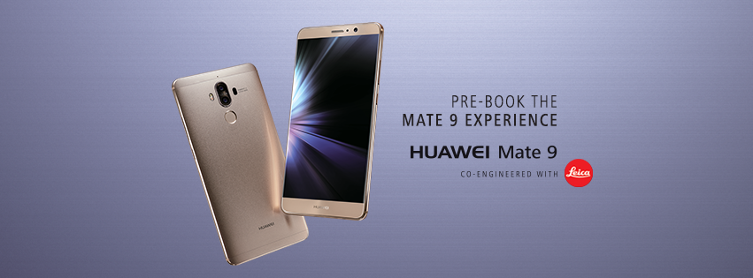 Pre Book The Device Of The Year Mate 9 And Win An Exciting Prize