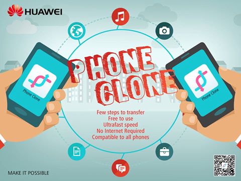Phone Clone: A Revolutionary Innovation for Ultra-speed Data Transfer by Huawei