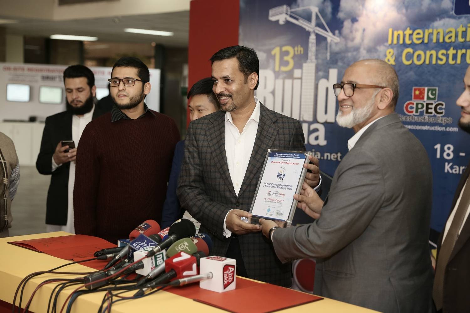 Mustafa Kamal visits ‘Build Asia’ Exhibition on the 2nd day