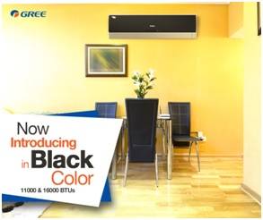 Gree Introduces Glossy Black Color in Econo Inverter Series
