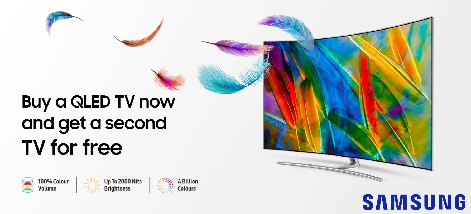 Enjoy the Ultimate TV Innovation with incredible QLED Value -Added Offerings